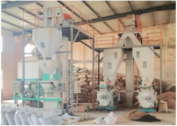2ton per hour wood pellet production line 