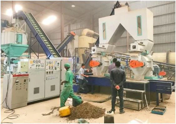 4ton per hour wood pellet production line